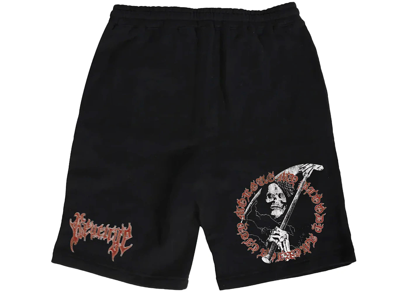 Revenge Grim Reaper Shorts Black/Red