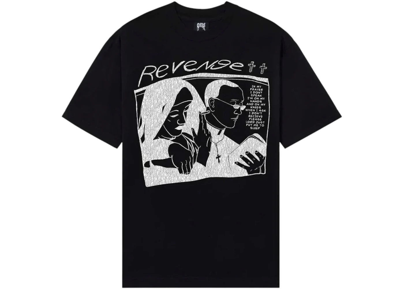 Revenge Heaven Sent T-shirt Black