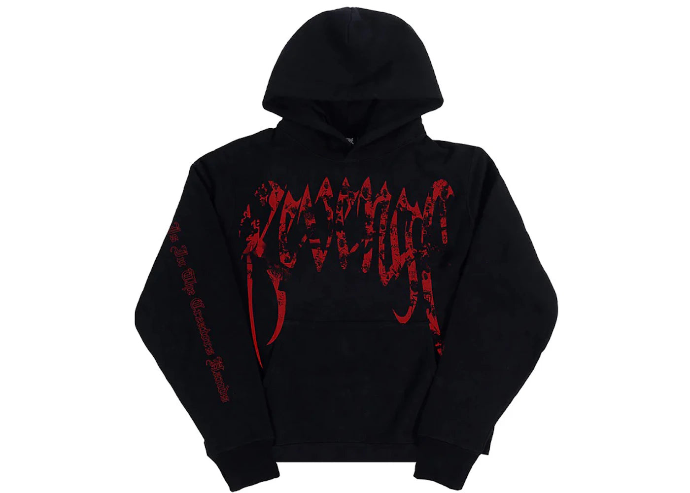 Revenge Juicewrld Collage Hoodie Black