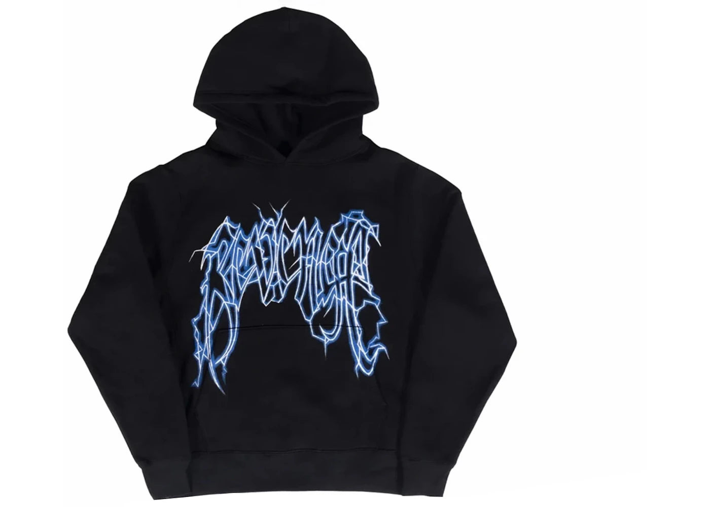 Revenge Lightning Arch Logo Hoodie Black