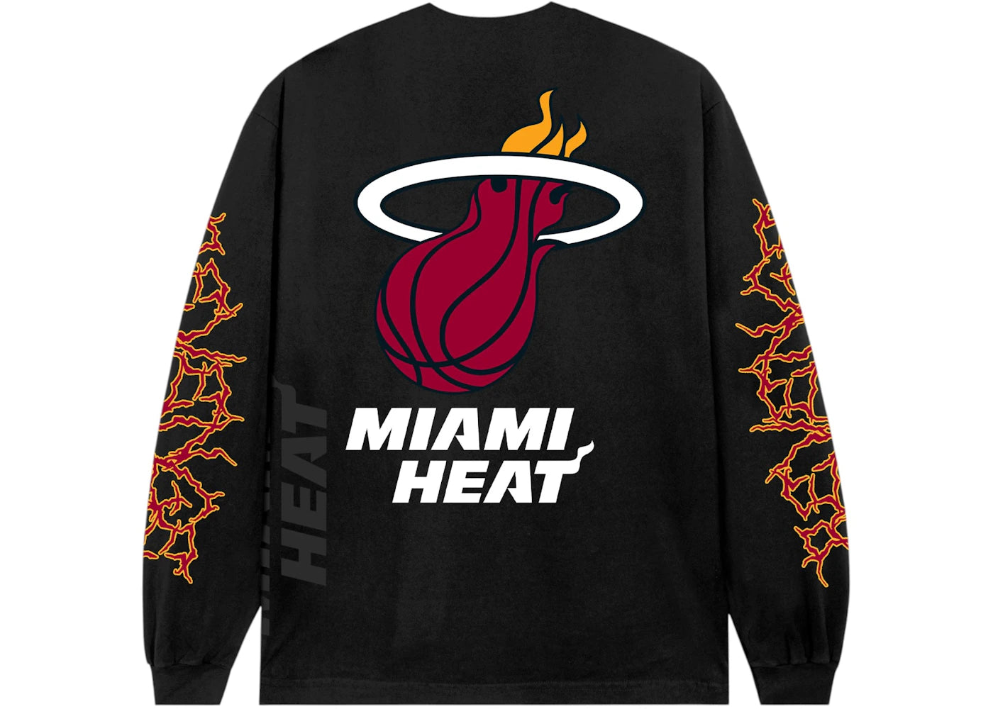 Revenge Miami Heat Lightning Logo L/S Tee Black