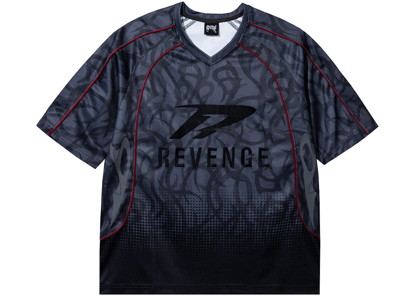 Revenge R-Sport Soccer Jersey Black