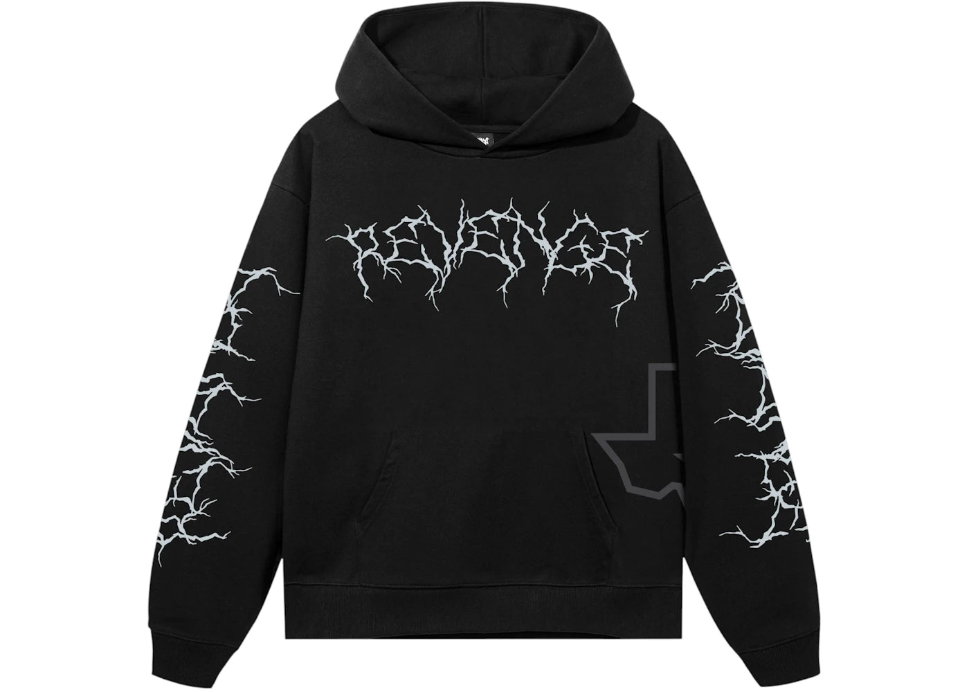 Revenge San Antonio Spurs Lightning Logo Hoodie Black