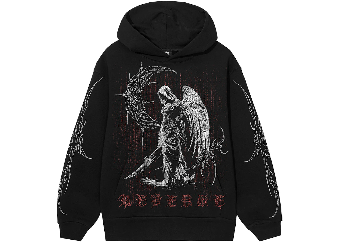 Revenge Scythe Hoodie Black