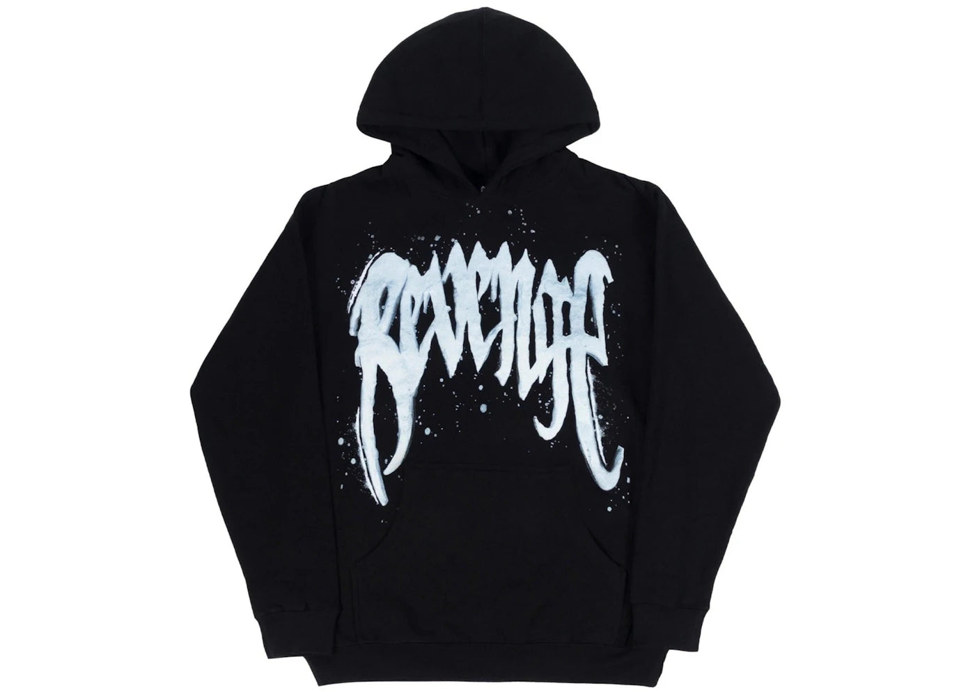 Revenge Snowfall Hoodie Black