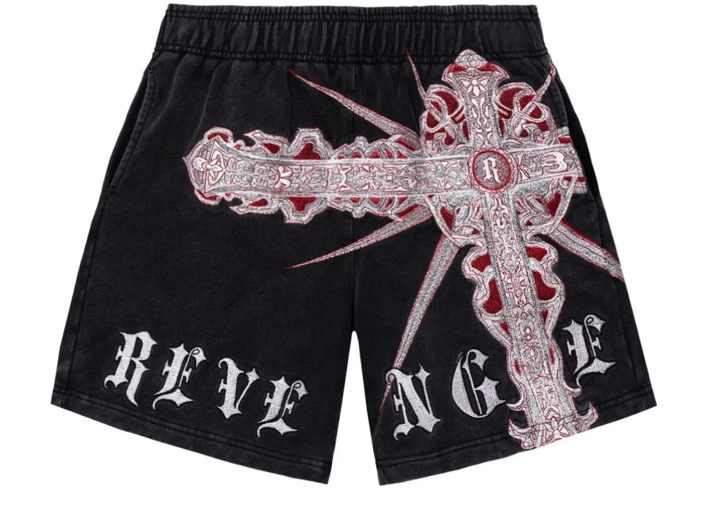 Revenge Spike Cross Shorts Black