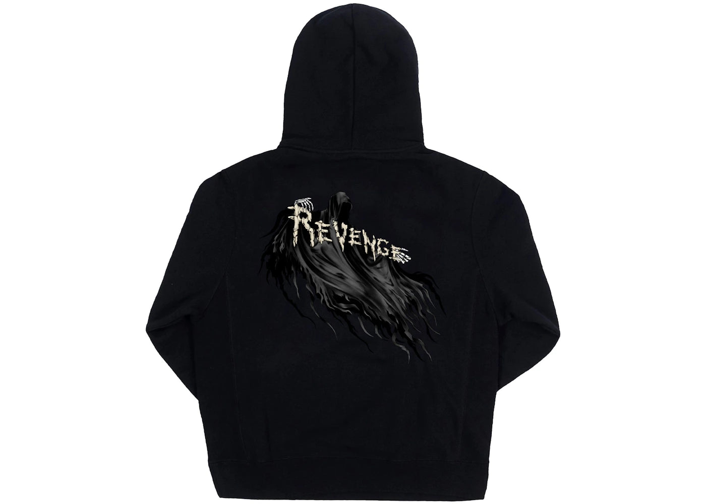 Revenge The Raven Hoodie Black