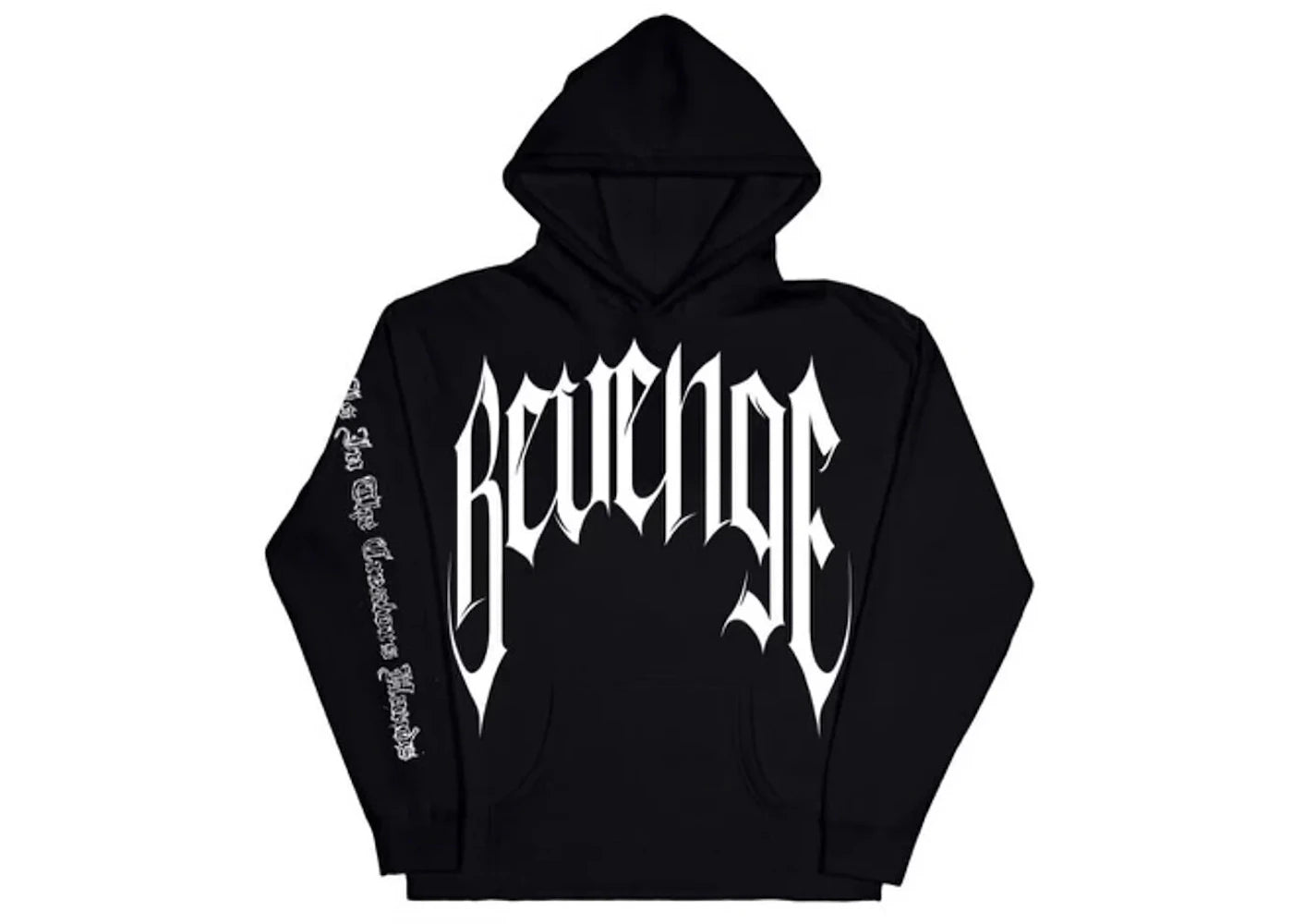 Revenge Trippie Smoking Hoodie Black