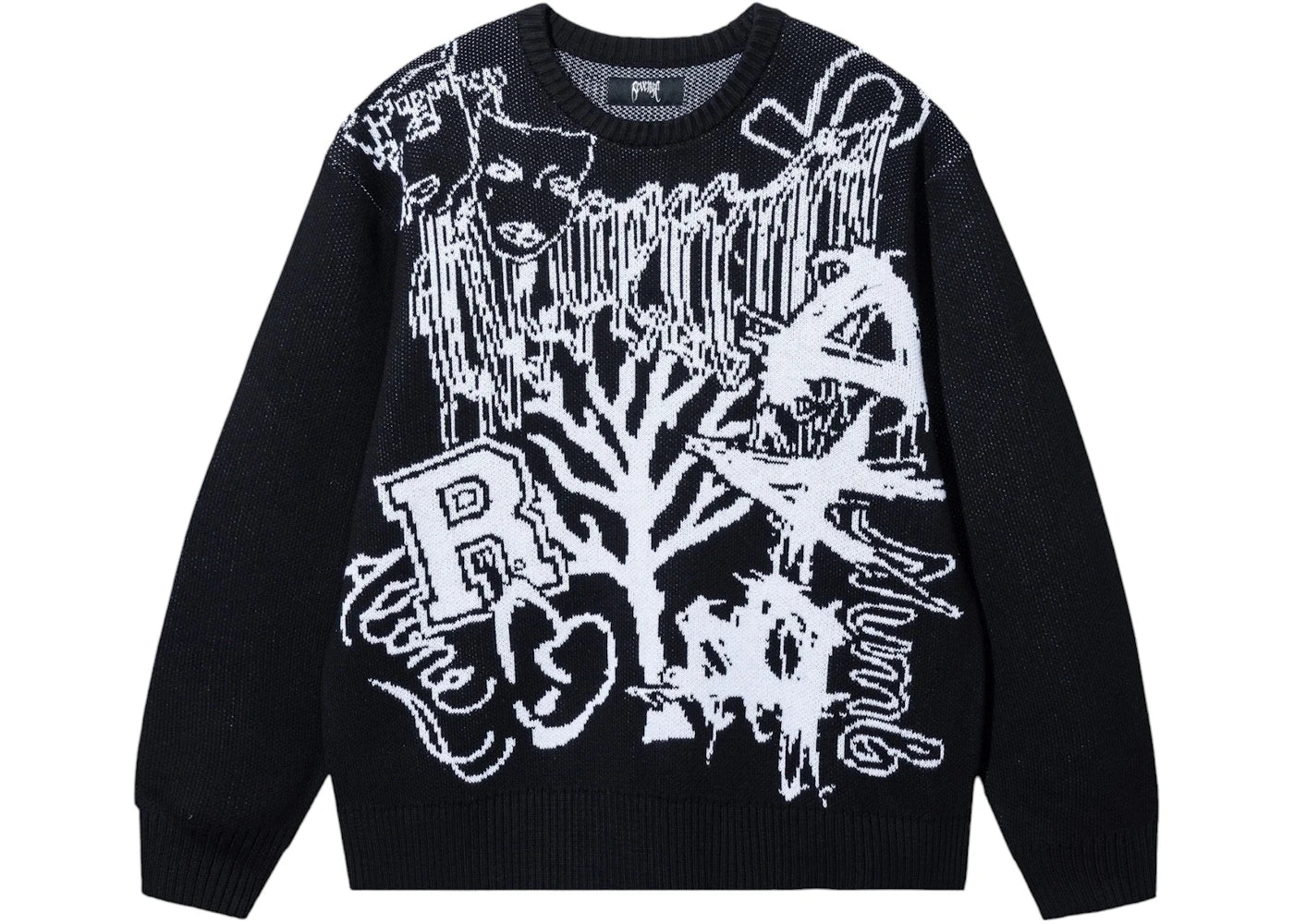 Revenge XXXTentacion Collage Knit Black