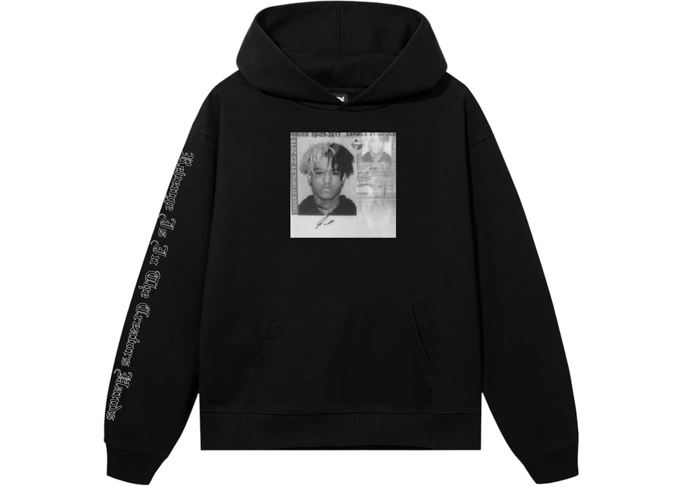 Revenge XXXTentacion Driver's License Hoodie Black