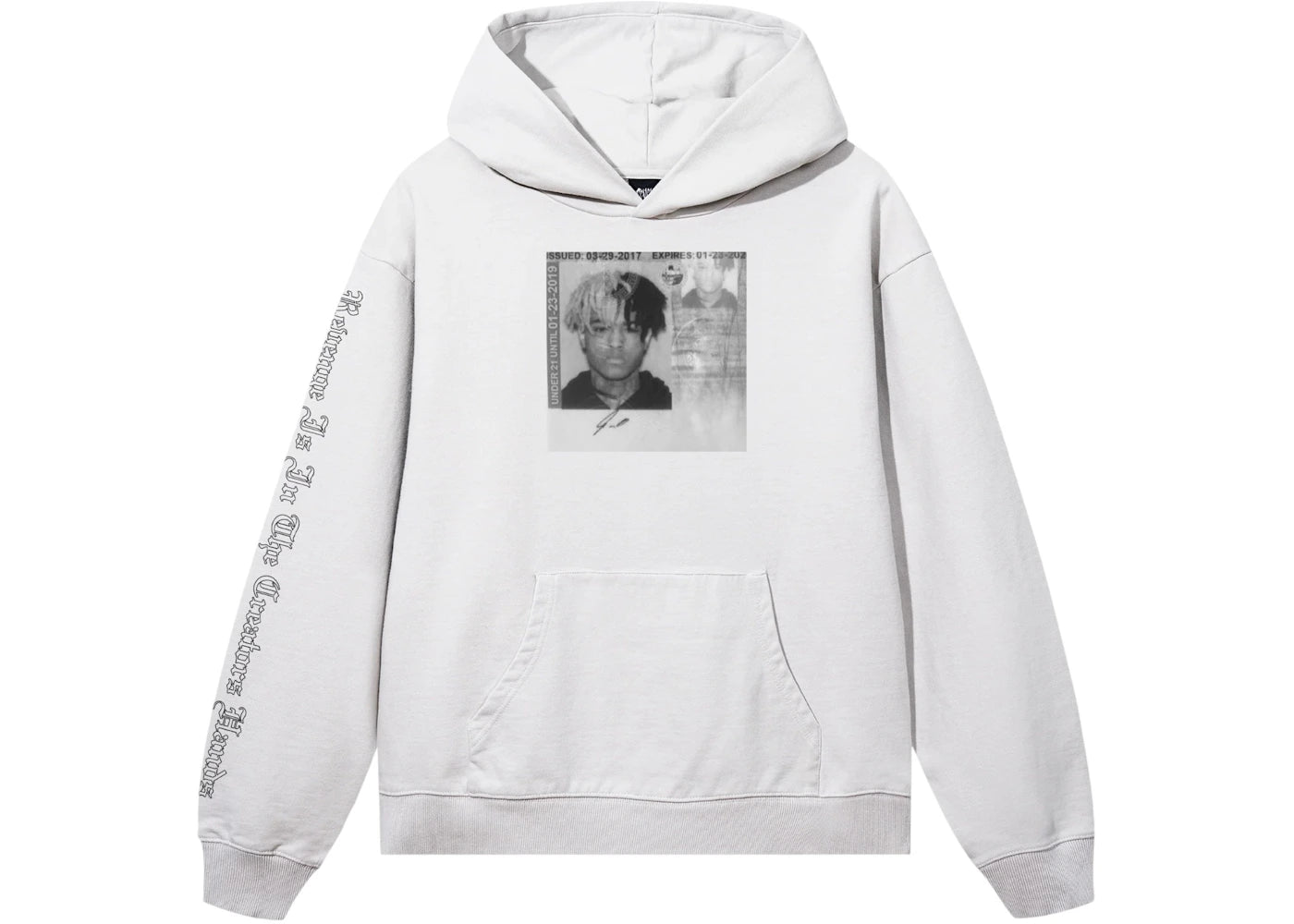Revenge XXXTentacion Driver's License Hoodie Cement