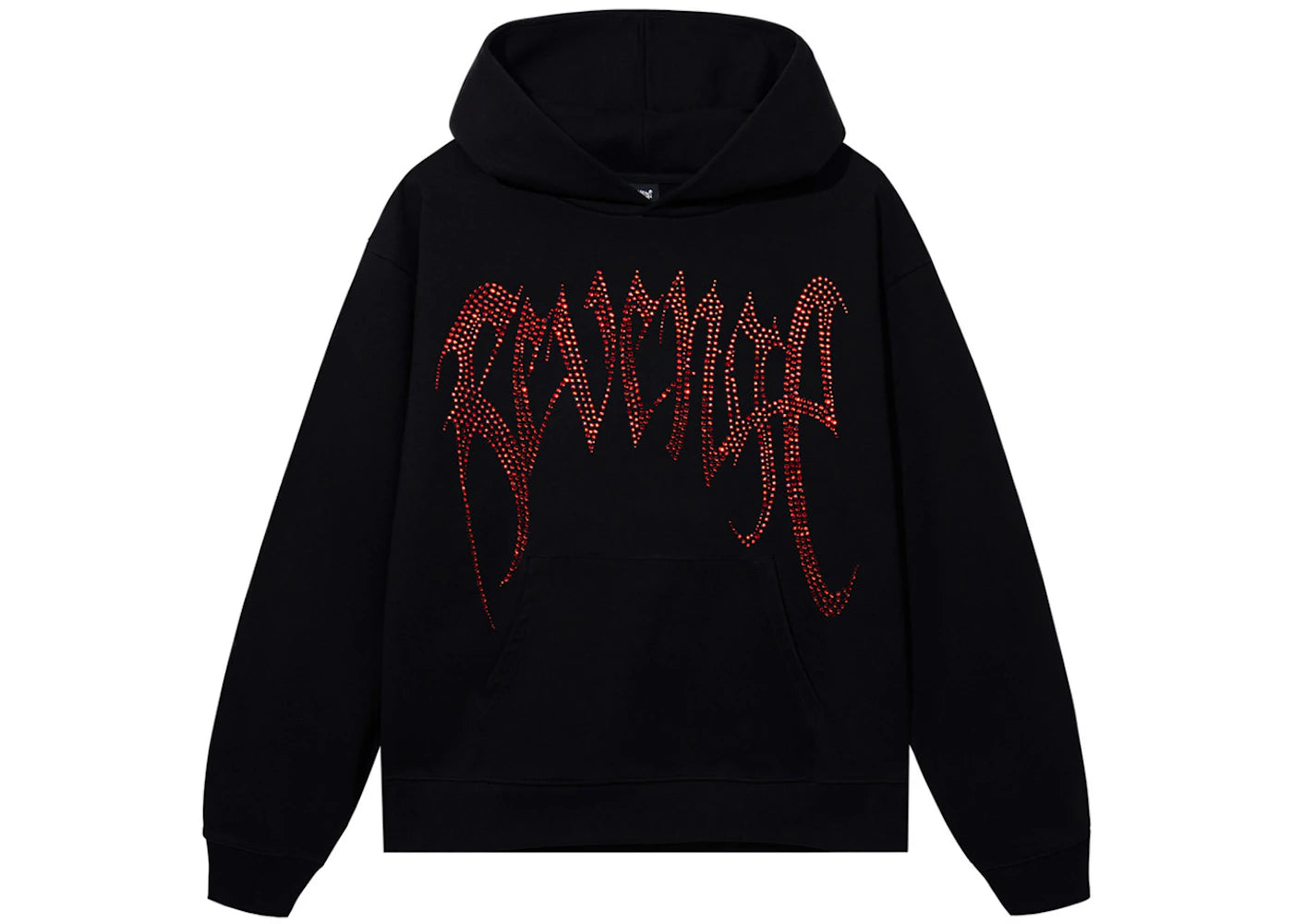 Revenge XXXTentacion Heartbreak Bejeweled Hoodie Black