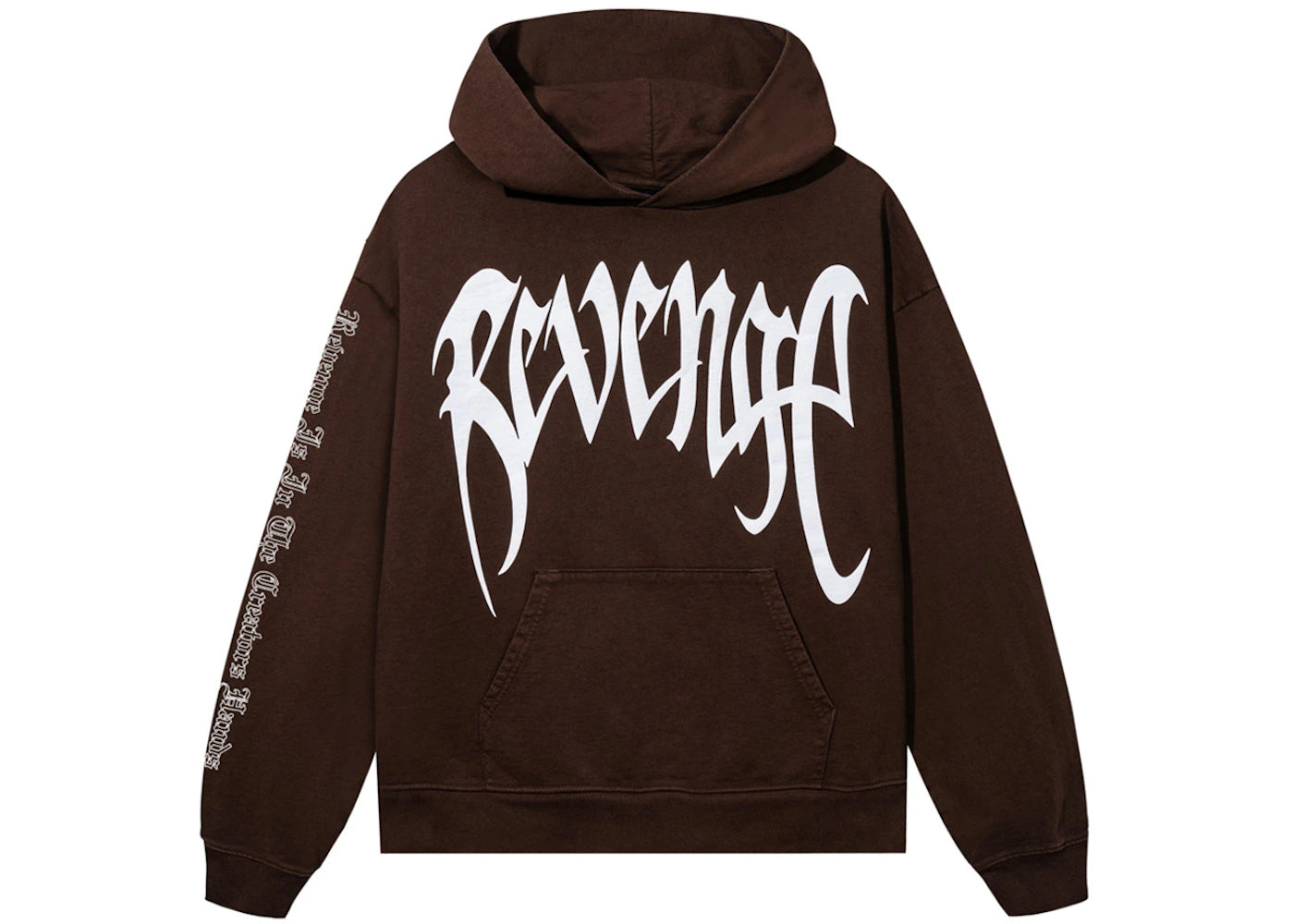 Revenge XXXTentacion Heartbreak Hoodie Brown