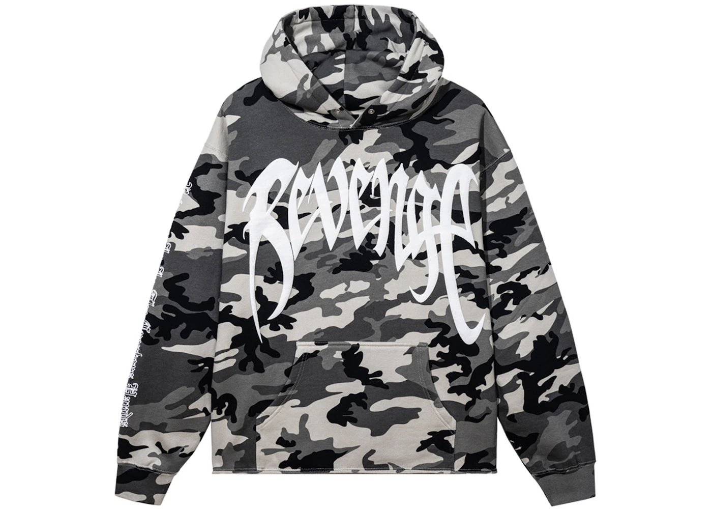 Revenge XXXTentacion Kill Hoodie Snow Camo