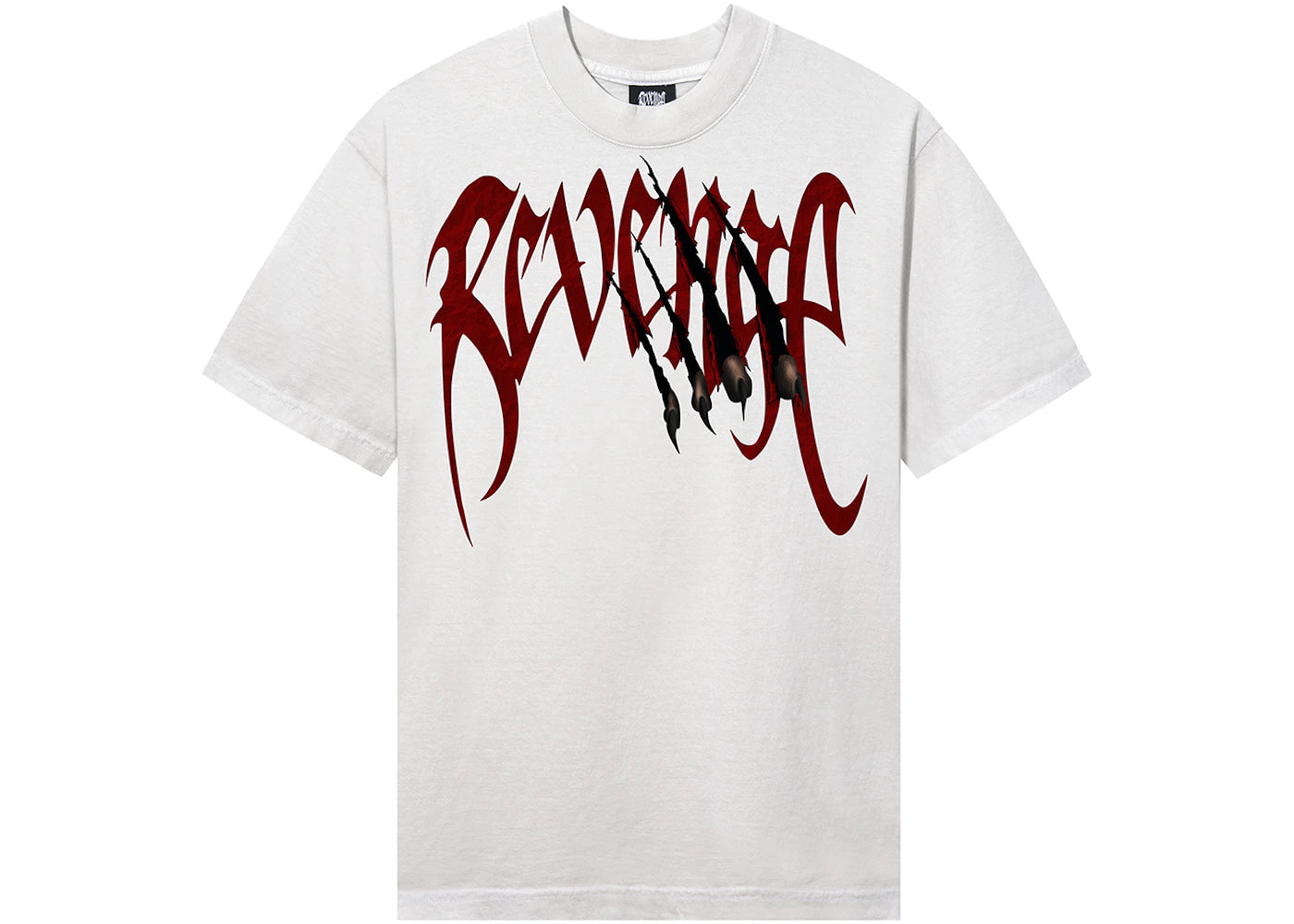 Revenge x City Morgue Arch Logo Claw Tee Cement