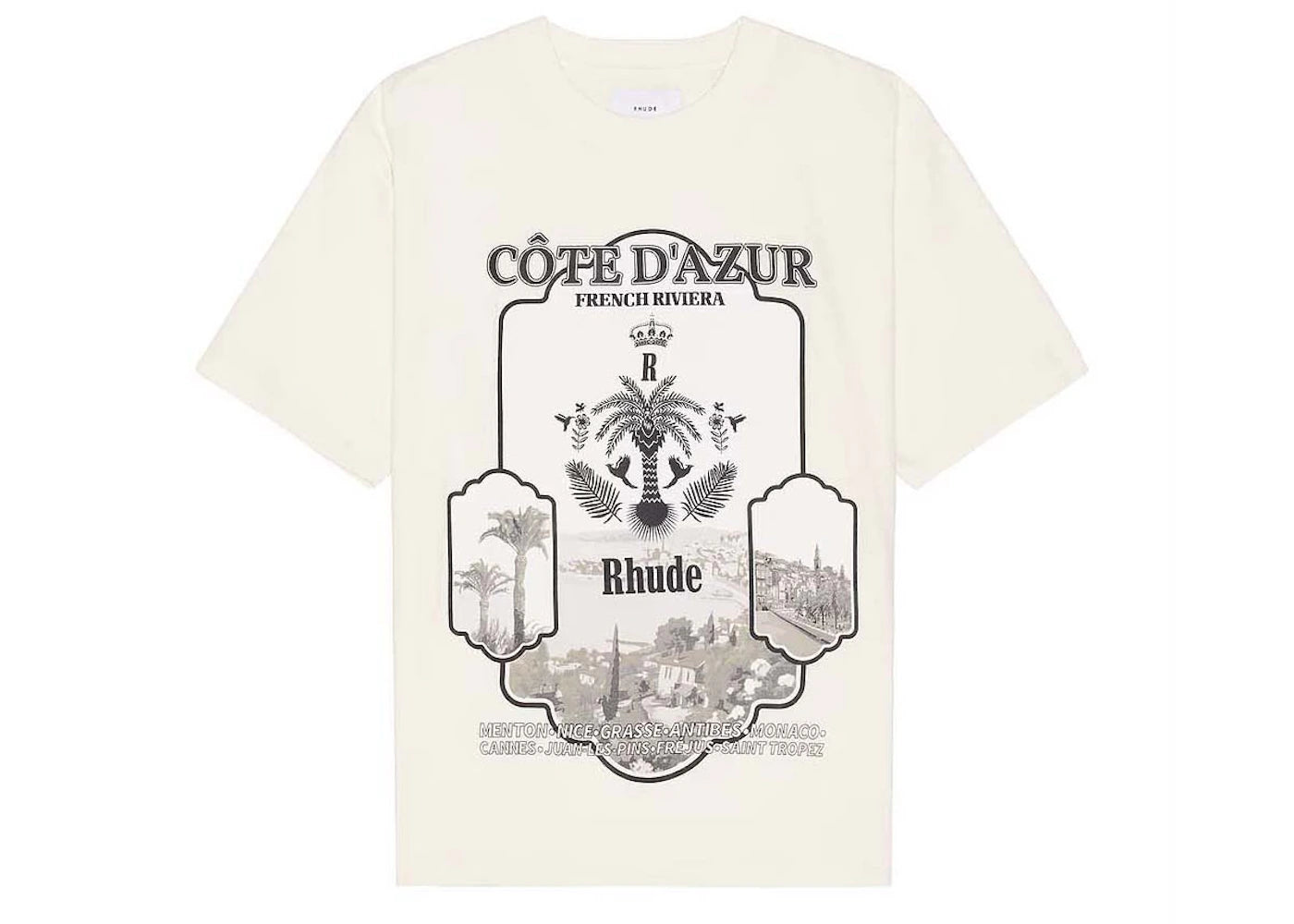 Rhude Azur Mirror T-shirt White