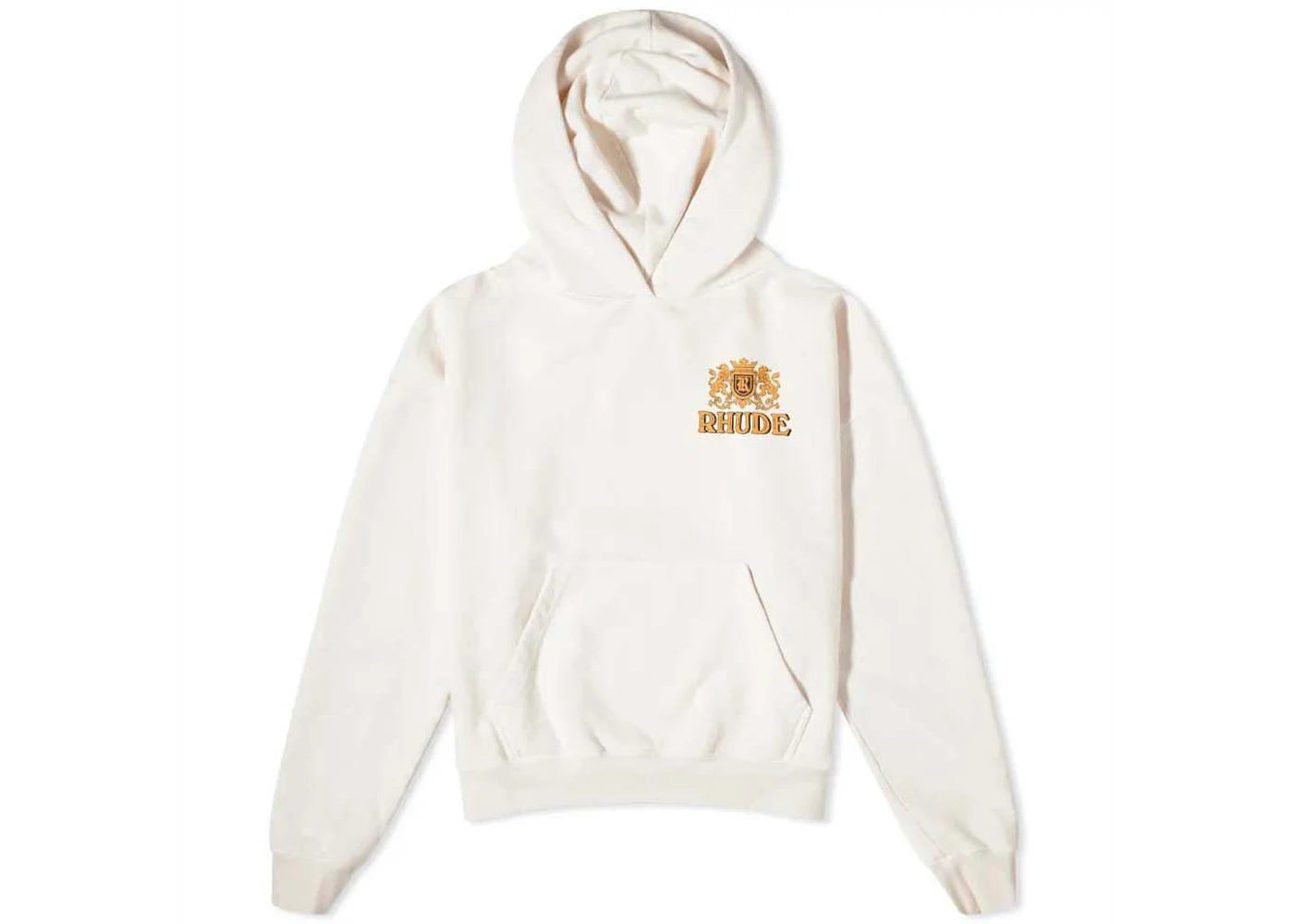 Rhude Cresta Cigar Hoodie Vintage White