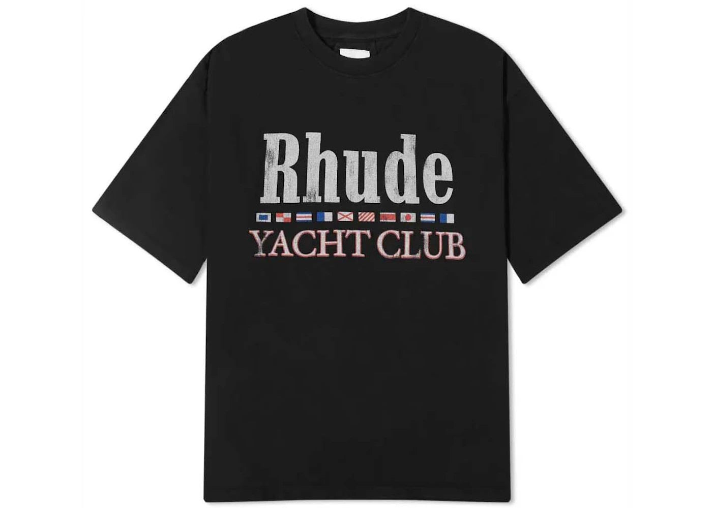 Rhude Flag T-shirt Black