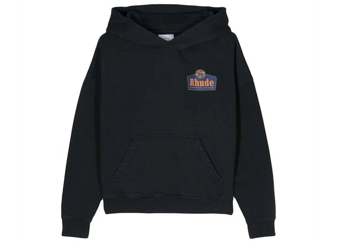 Rhude Grand Cru Hoodie Vintage Black