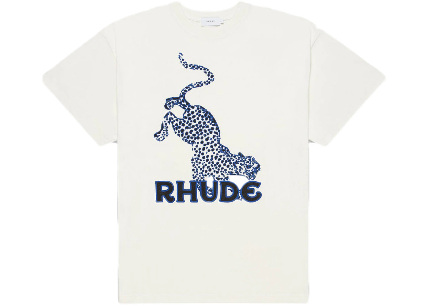 Rhude Leopard T-Shirt White