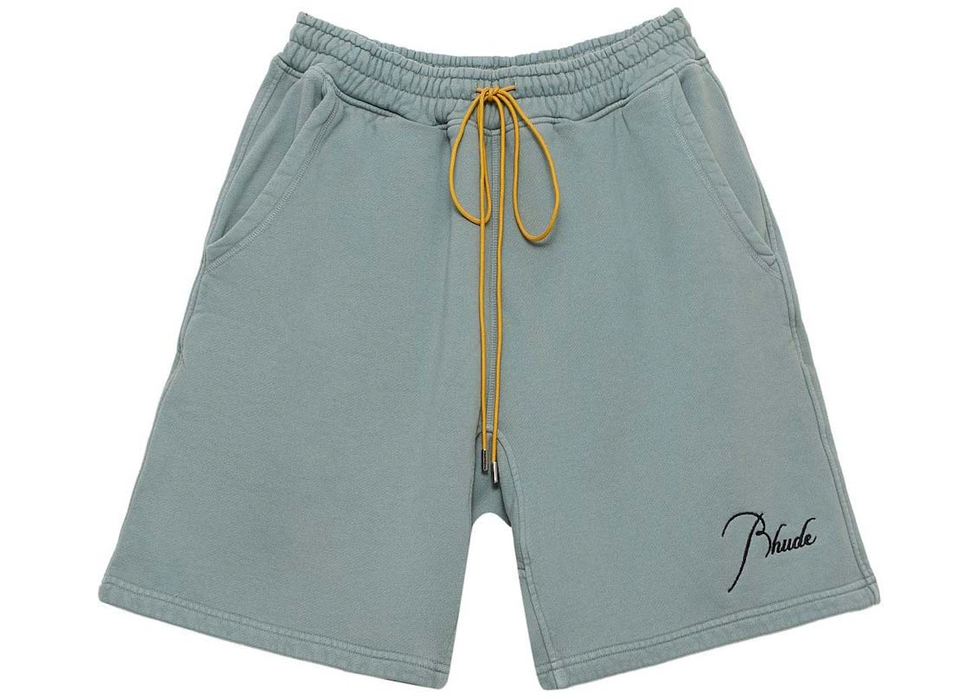 Rhude Logo Swim Shorts Sage