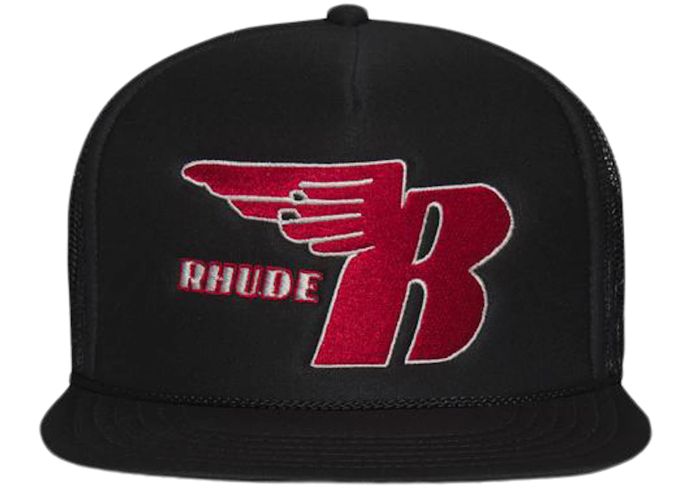 Rhude Malibu Trucker Hat Black