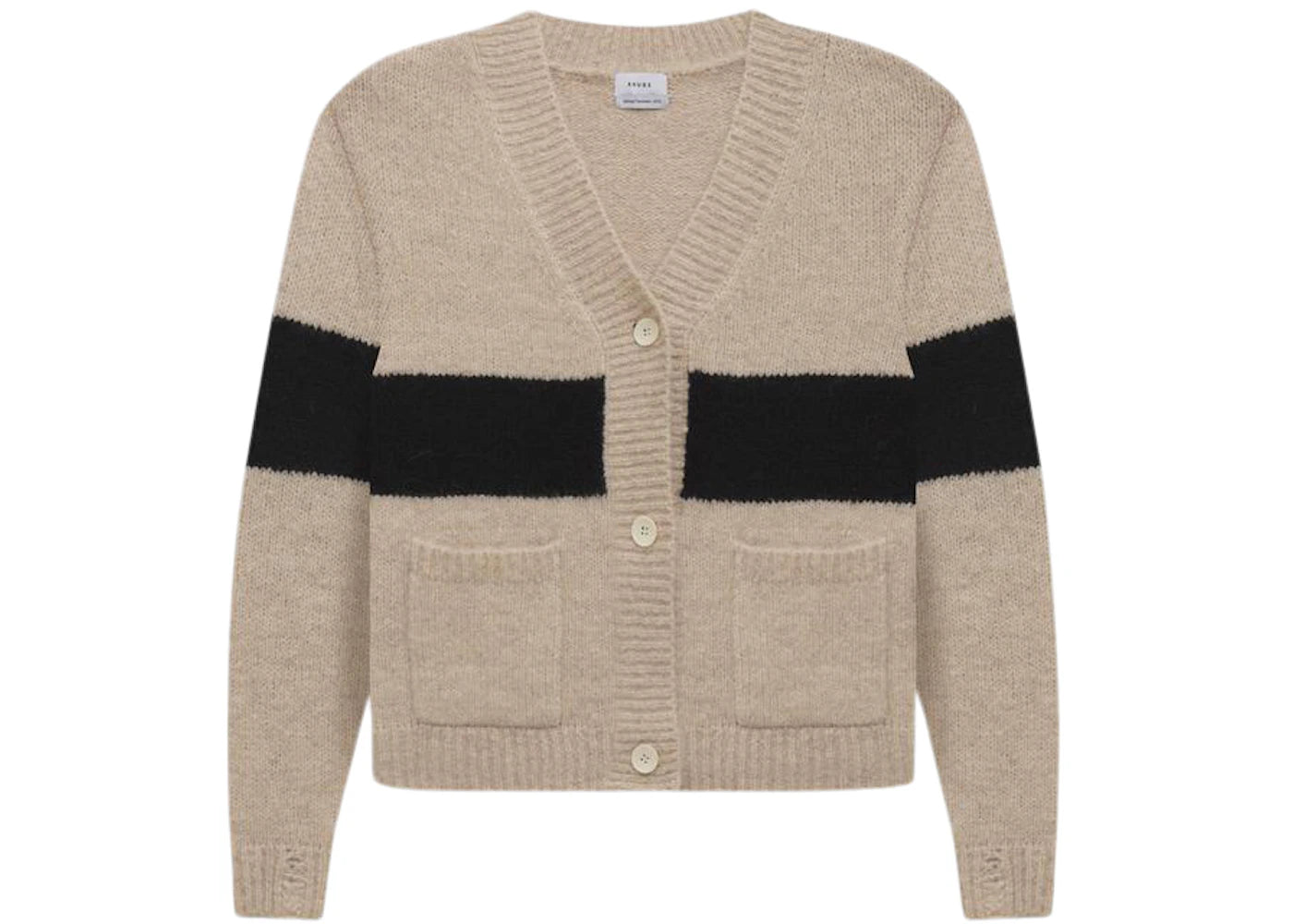 Rhude Monte Carlo Cardigan Natural/Black