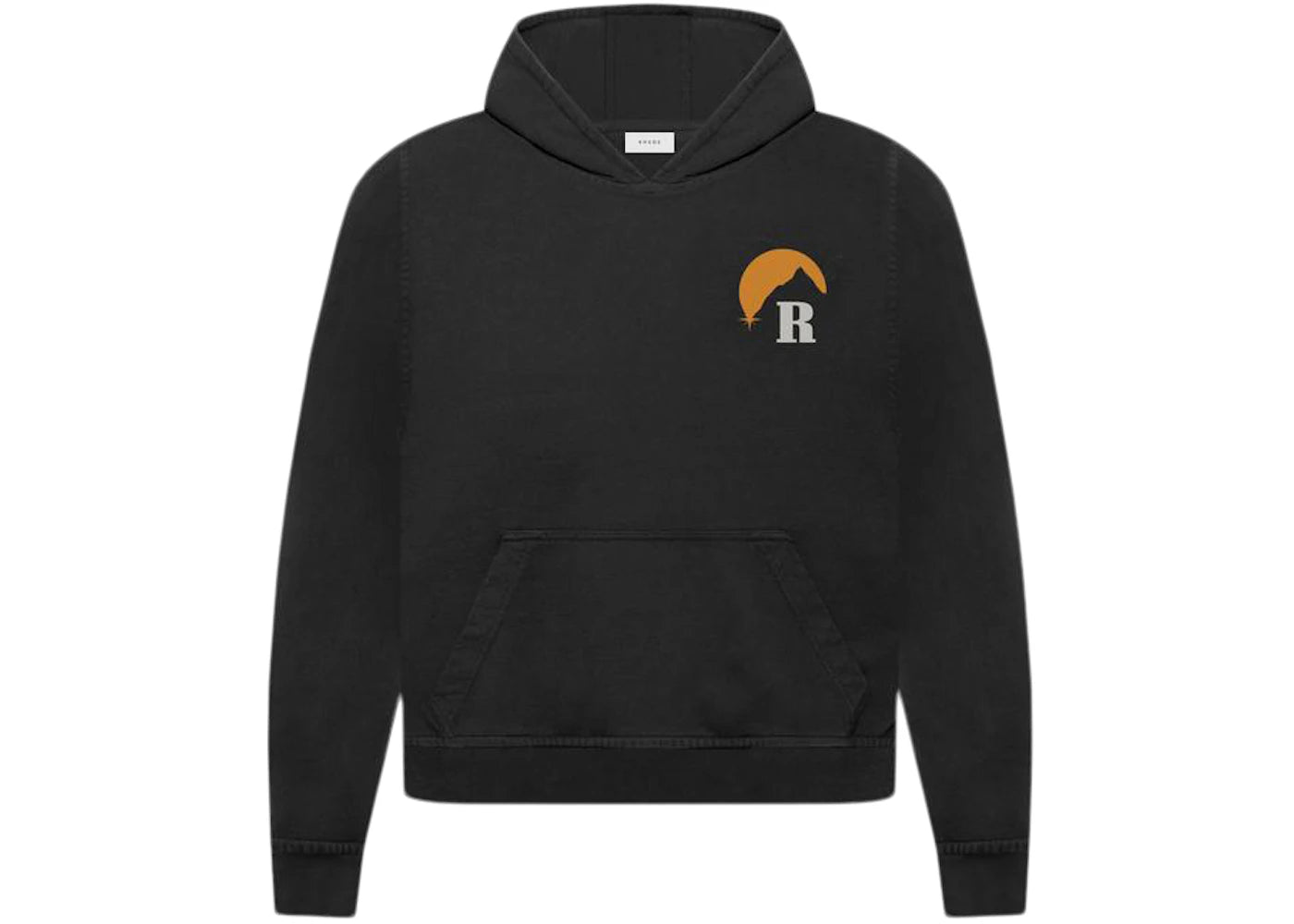 Rhude Mountain Logo Hoodie Black