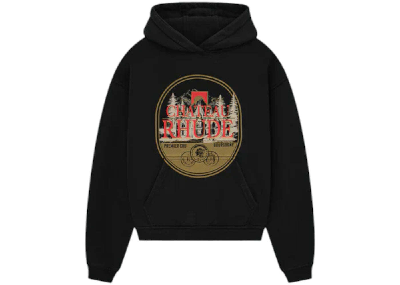 Rhude Premier Hoodie Black