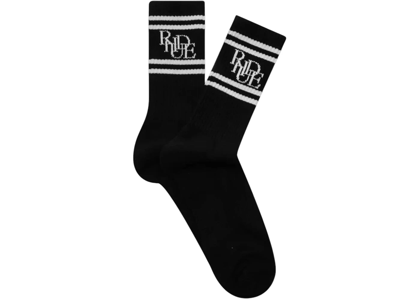 Rhude Scrambler Sock Black/White
