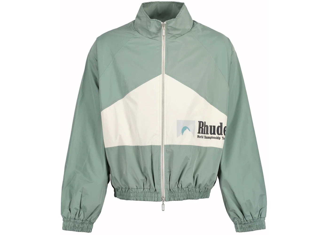 Rhude Senna Flight Jacket Ivory