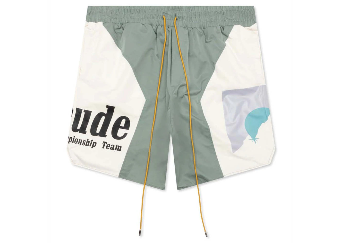 Rhude Senna Flight Shorts Sage/Cream