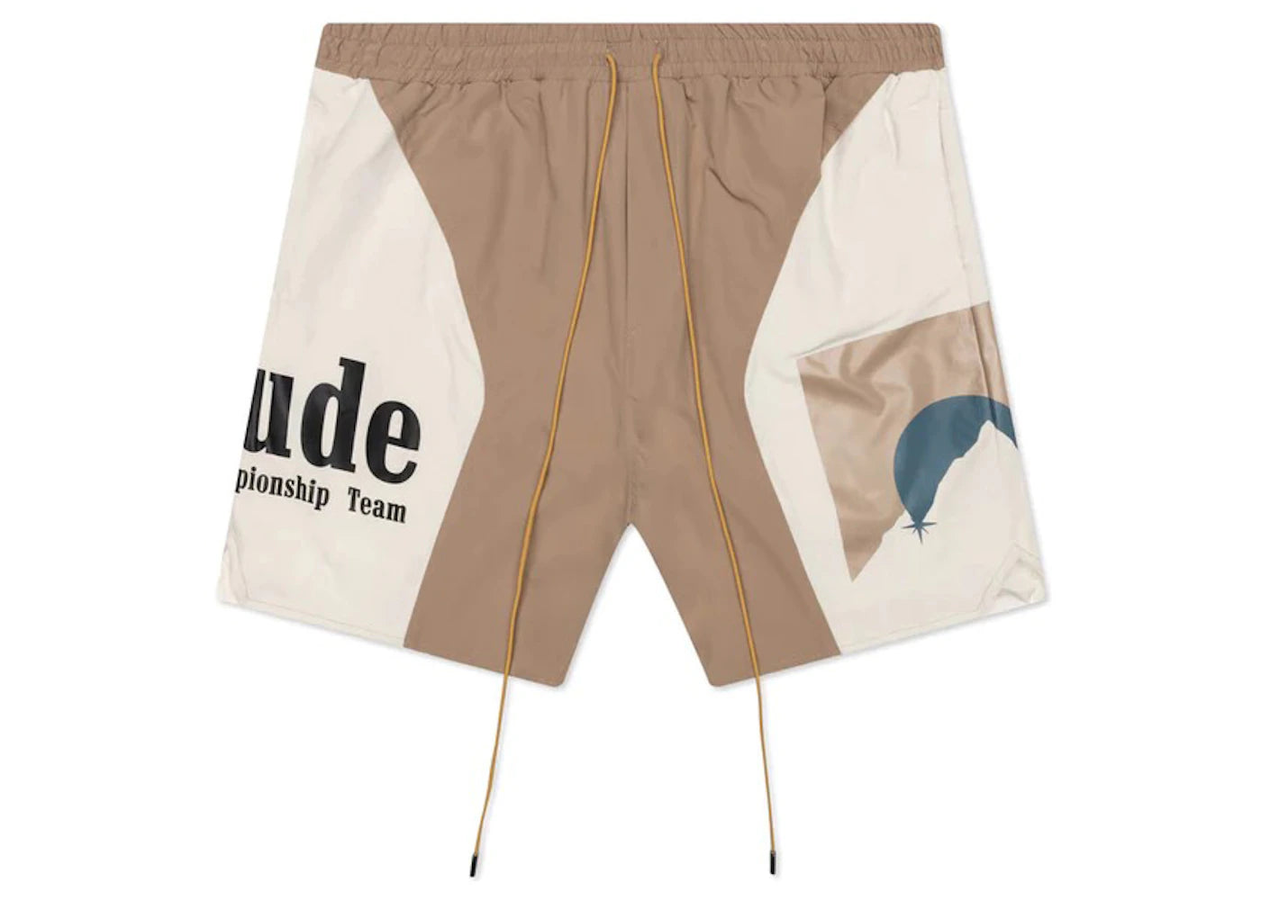 Rhude Senna Flight Shorts Tan/Cream