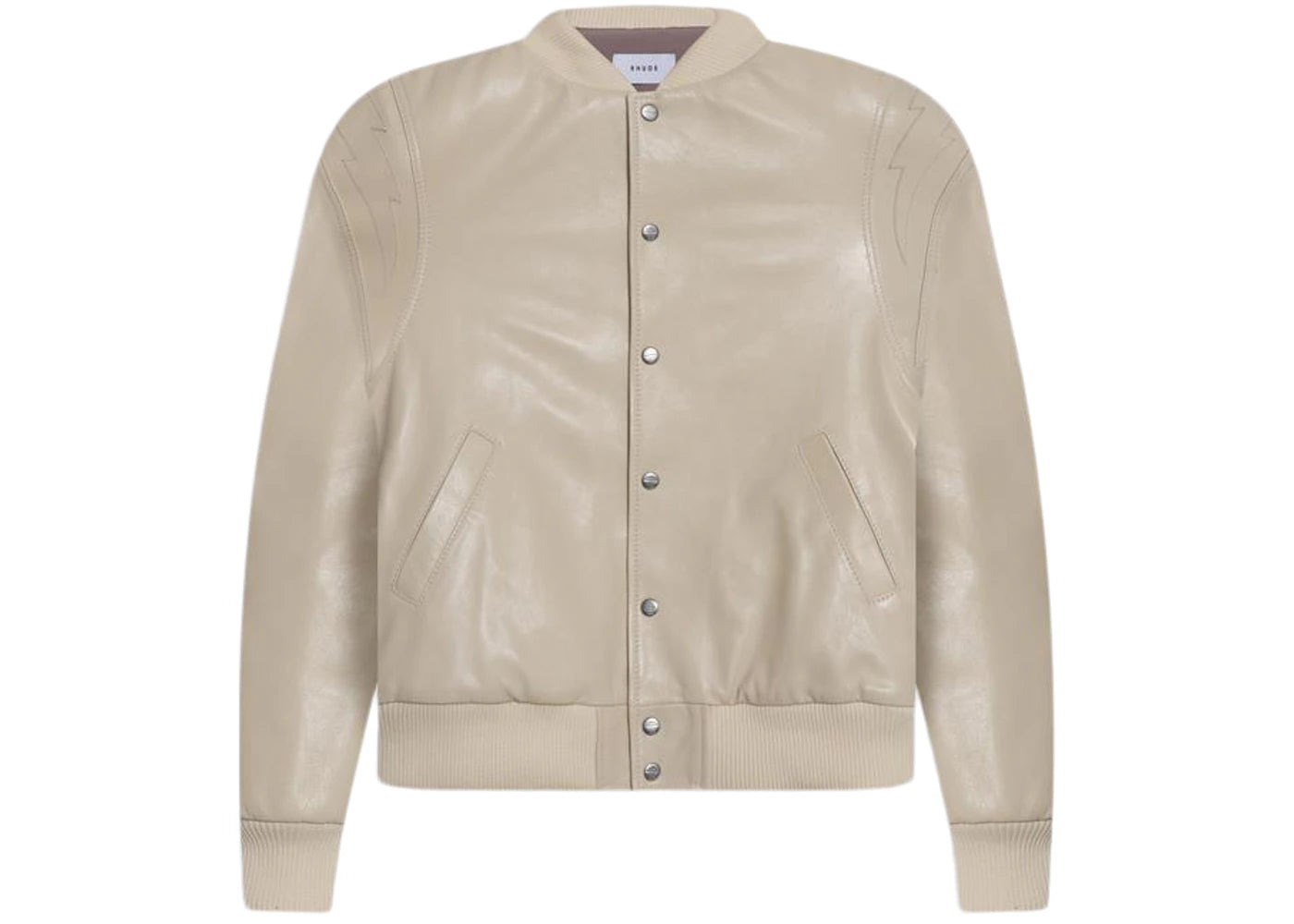 Rhude Speedster Bomber Jacket Beige