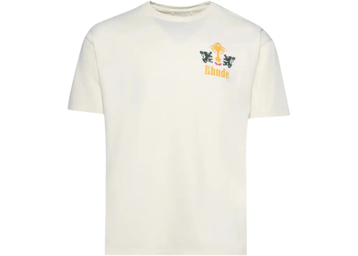 Rhude Tabaco T-Shirt Vintage White