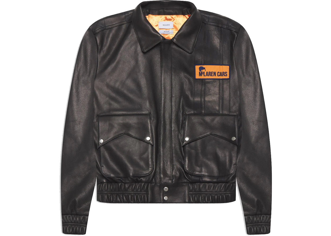 Rhude x McLaren Pilot Jacket Black