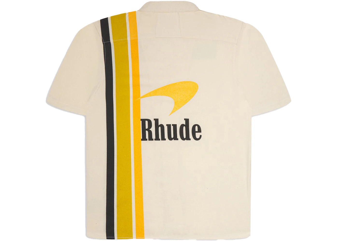 Rhude x McLaren Pit Crew Shirt Creme/Black