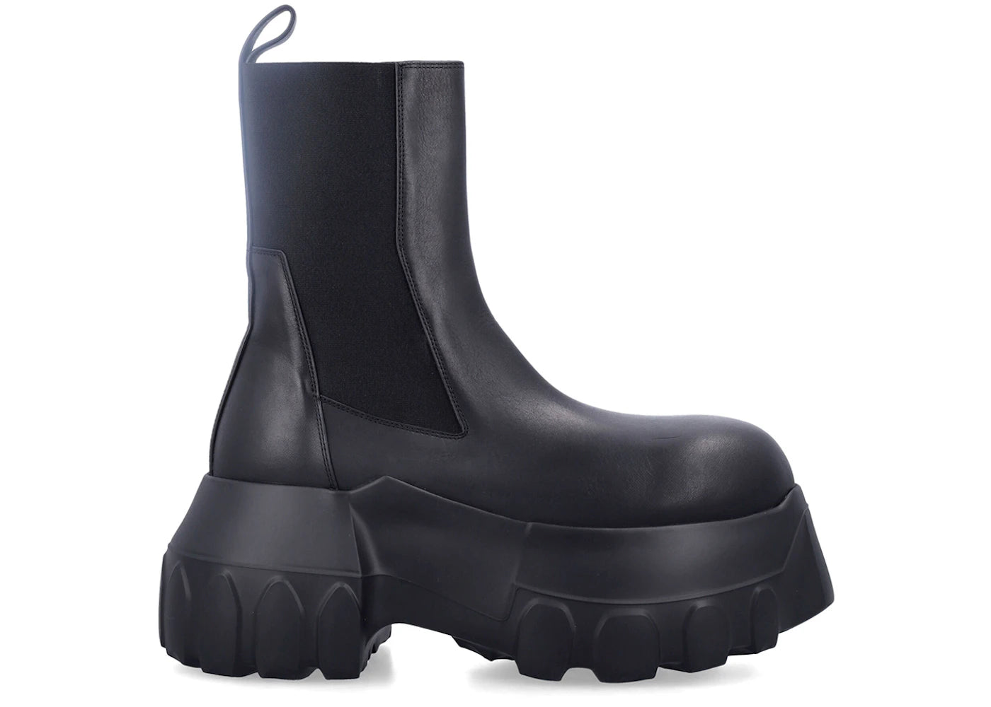 Rick Owens Beatle Mega Tractor Boot Triple Black (Women's)
