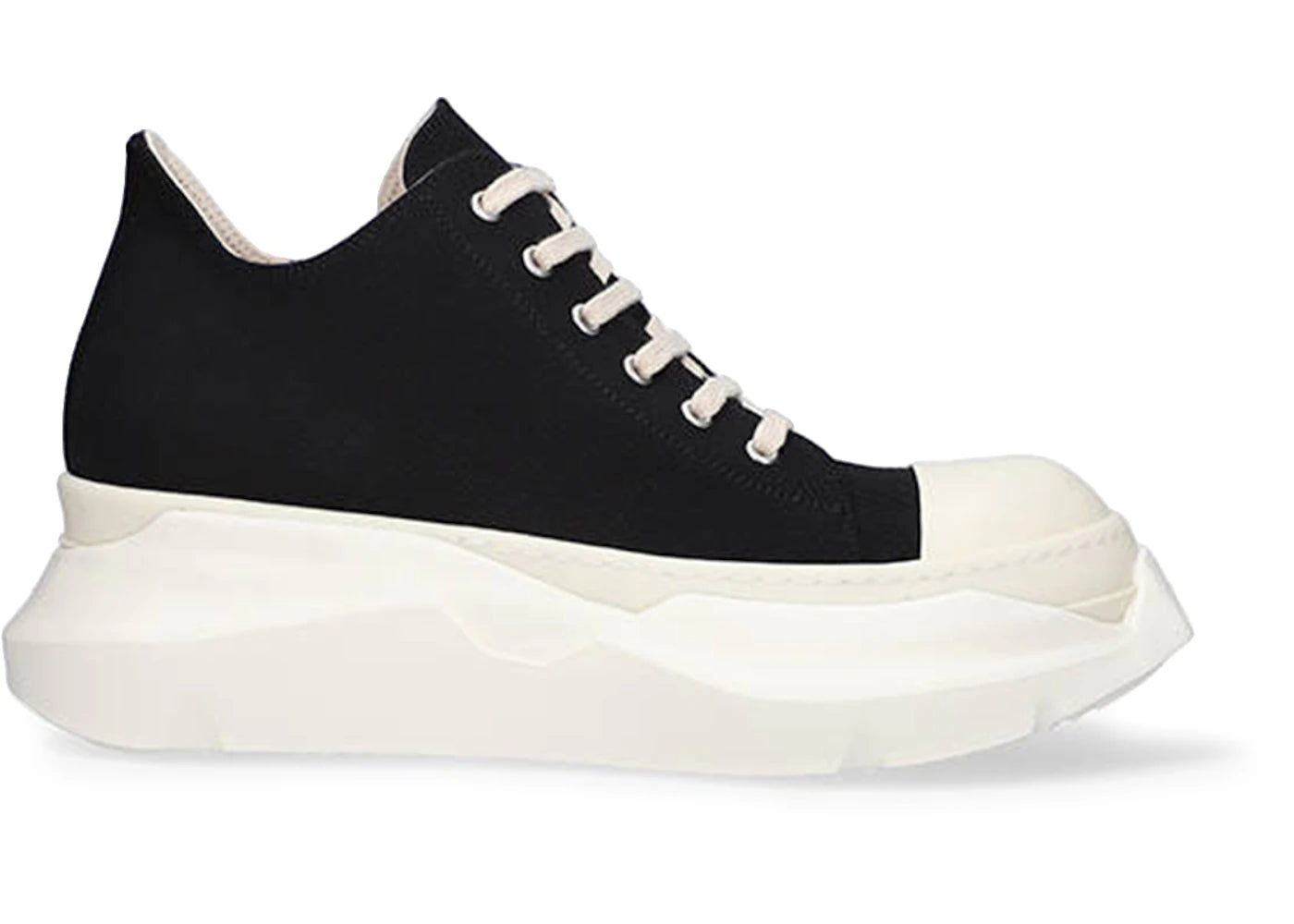 Rick Owens DRKSHDW Abstract Low Fogachine Cotton Denim Black Milk