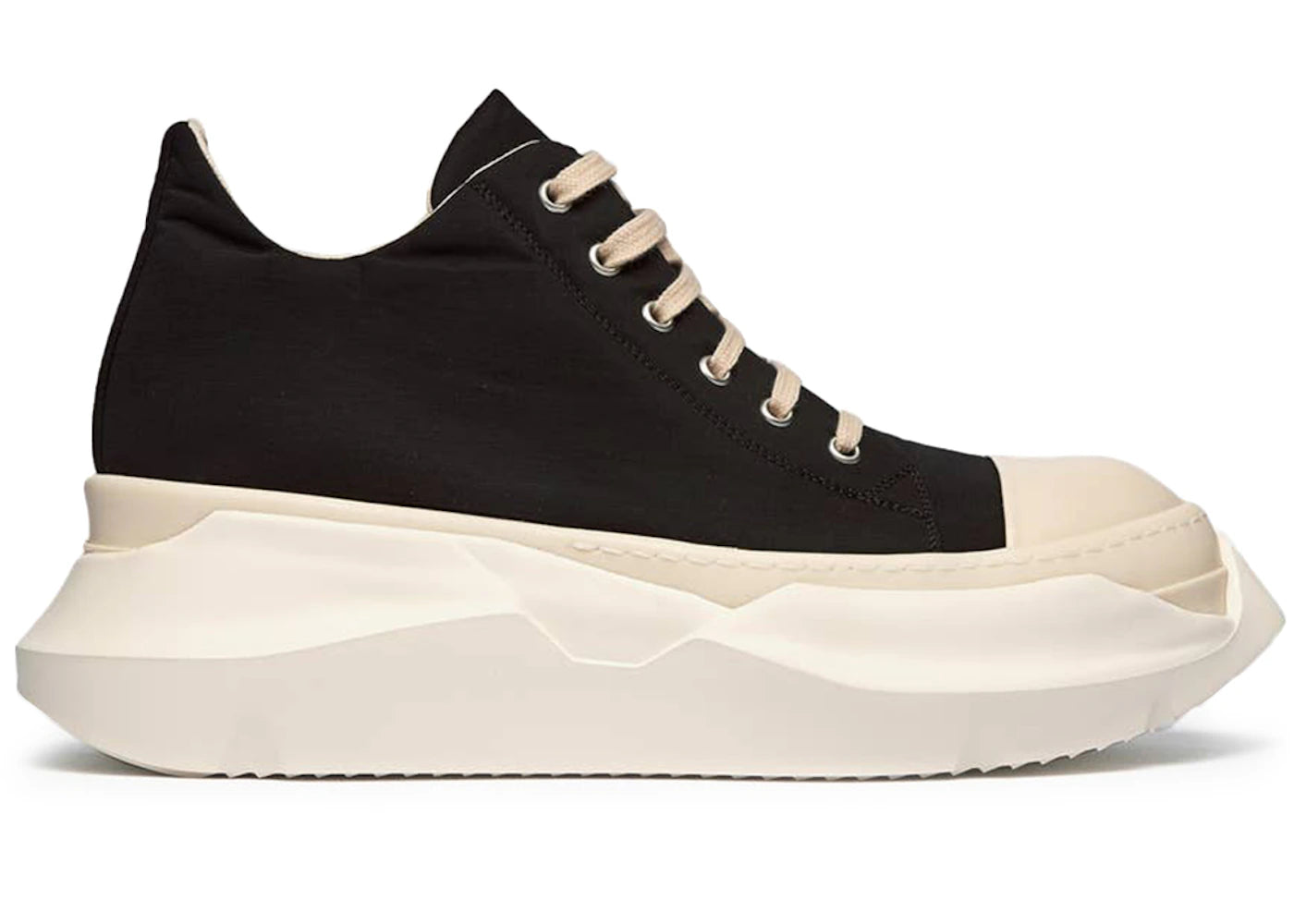 Rick Owens DRKSHDW Abstract Low Strobe Cotton Nylon Black Milk