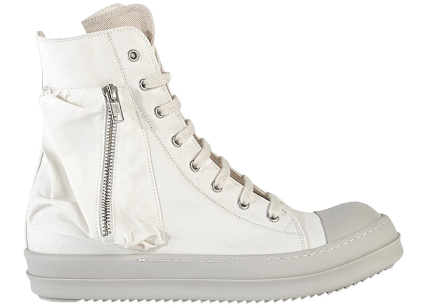 Rick Owens DRKSHDW Bauhaus High Chalk White (Women's)