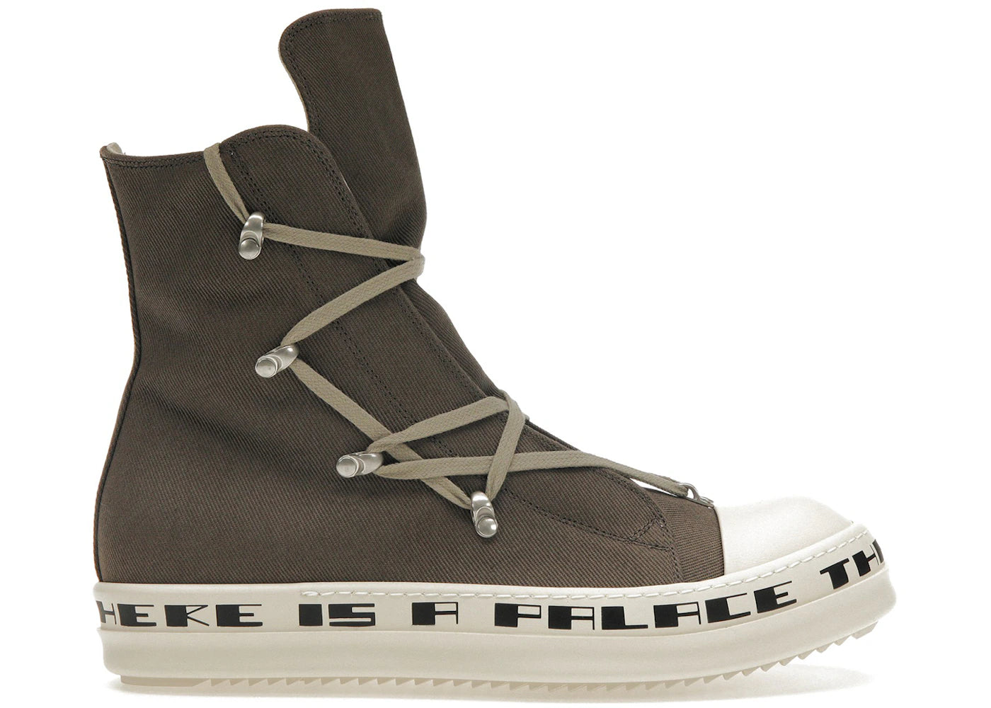 Rick Owens DRKSHDW Hexa High Dust Milk Black