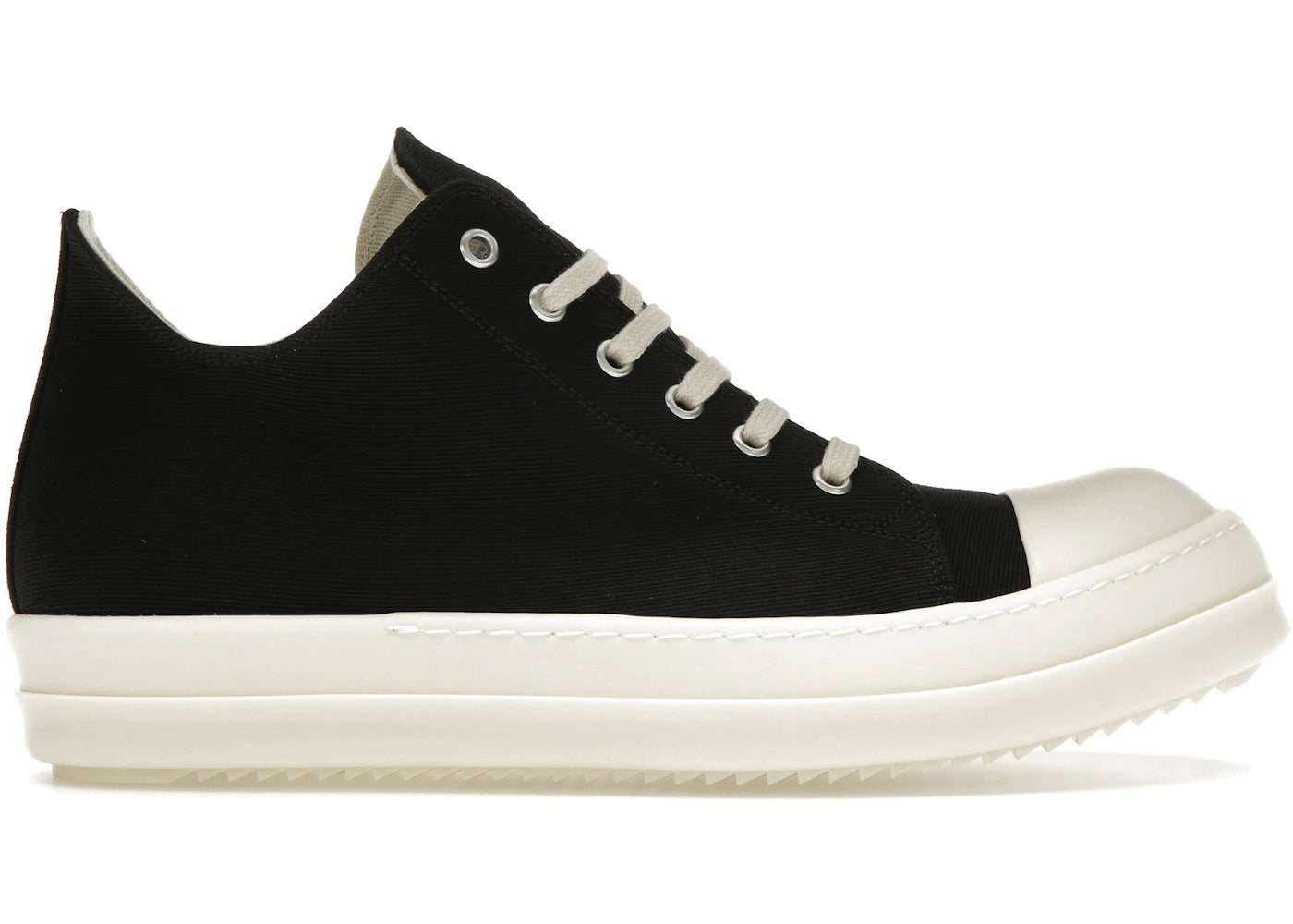 Rick Owens DRKSHDW Lido Low Sneaks Black Milk SS24