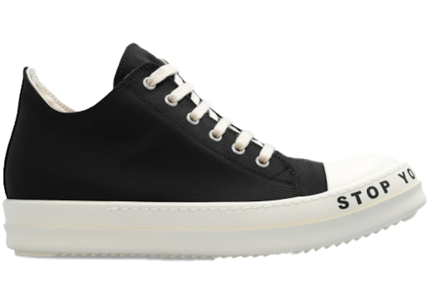 Rick Owens DRKSHDW Low Stop Your Breath Black