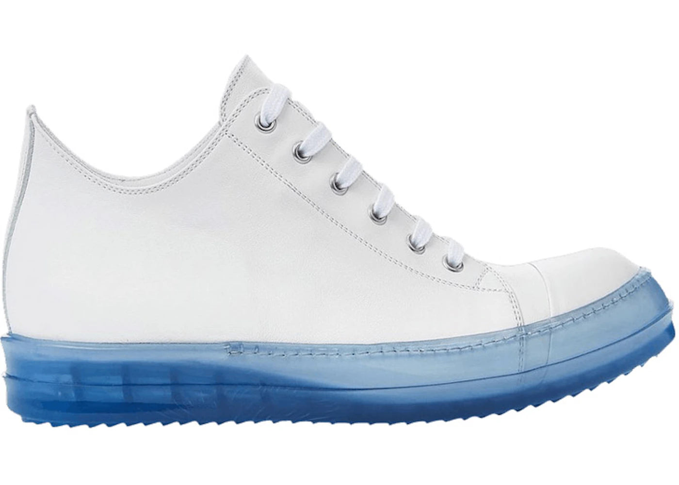 Rick Owens DRKSHDW Performa Abstract Low Chalk White Blue Transparent