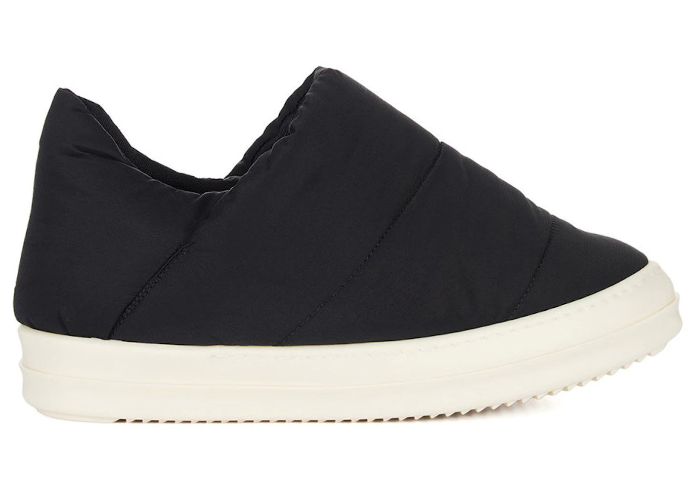 Rick Owens DRKSHDW Porterville Puffer Slip-On Black Milk