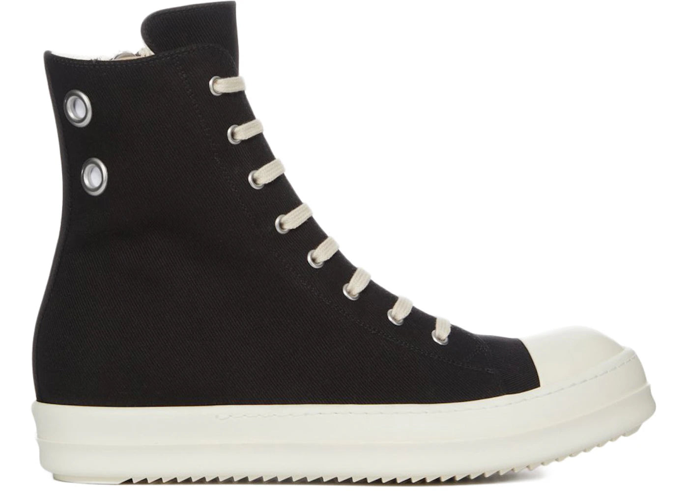 Rick Owens DRKSHDW Sneaks High Black Milk (Women's)