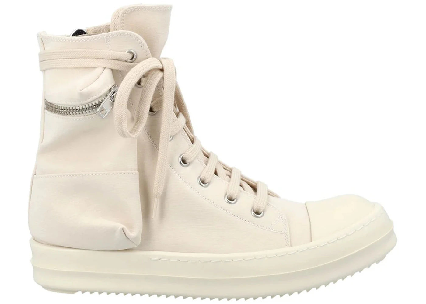 Rick Owens Drkshdw Cargo Lace Hi Natural Milk (Women's)