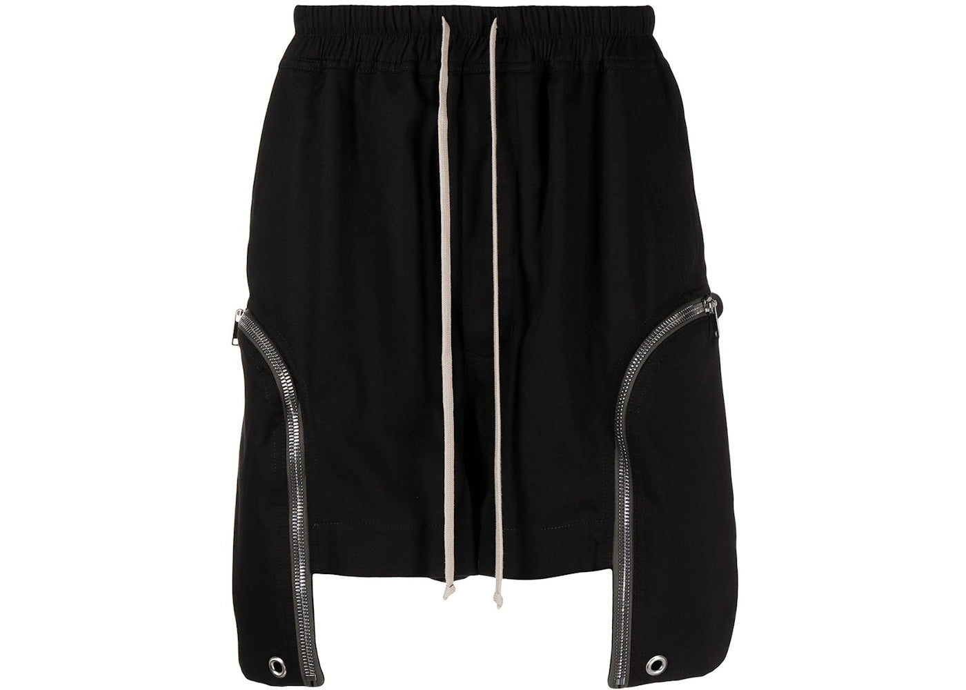 Rick Owens Fogachine Bauhaus Cargo Shorts Black