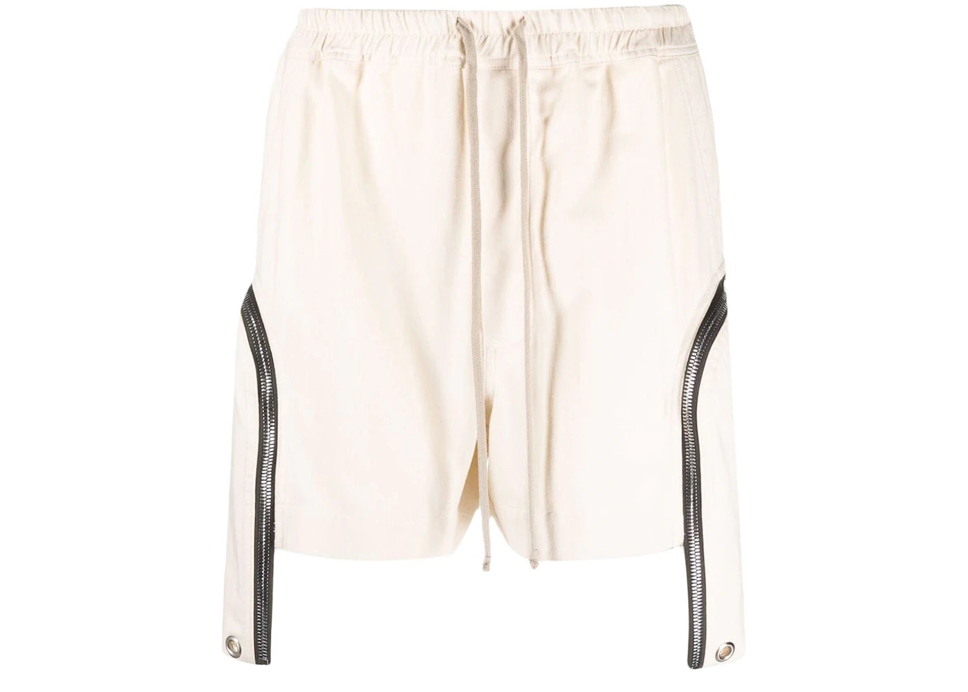 Rick Owens Fogachine Bauhaus Cargo Shorts White